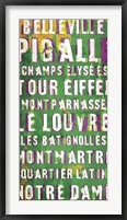 Explore Paris I Framed Print