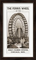 Framed Ferris Wheel, 1893