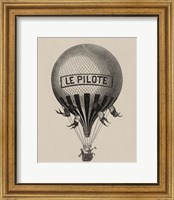 Framed Le Pilote