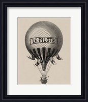 Framed Le Pilote