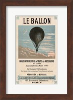 Framed Le Ballon, Paris
