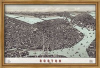 Framed Boston, Massachusetts, 1899