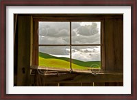 Framed Palouse Barn