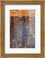 Framed Orange Splash