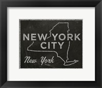 New York City, New York Framed Print