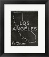 Los Angeles, California Framed Print