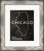 Framed Chicago, Illinois