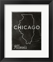 Chicago, Illinois Framed Print