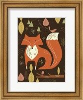 Framed Fox in the Woods
