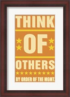 Framed Think of Others