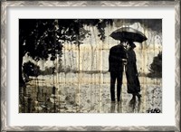 Framed Rainy Day Rendezvous