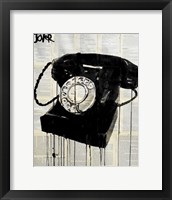 Framed Black Phone