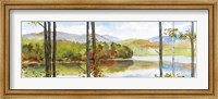 Framed Autumn Lake I