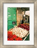 Framed Machne Yehuda Market, Jerusalem, Israel