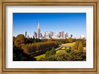 Framed Japan Tokyo Shinjuku District, Shinjuku Gyoen Garden