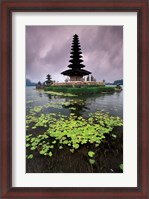 Framed Ulun Danu Temple, Bali, Indonesia