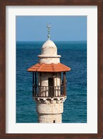 Framed Israel, Jaffa, Al-Bahr Mosque minaret