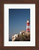 Framed Israel, Tel Aviv, Jaffa, Jaffa Old Port, lighthouse
