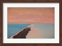 Framed Israel, Dead Sea, Ein Bokek, Dead Sea, dusk