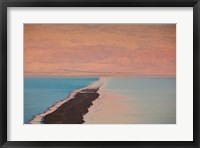 Framed Israel, Dead Sea, Ein Bokek, Dead Sea, dusk