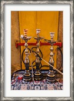 Framed Sheesha pipes, Jerusalem, Israel