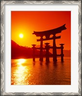 Framed O-Torii Gate, Itsukushima Shrine, Miyajima, Japan