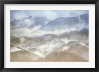 Framed Misty Mountains