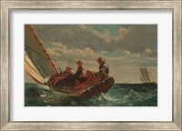 Framed Breezing Up (A Fair Wind), 1873-1876