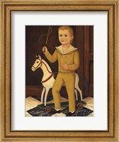 Framed Boy with Horse