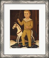 Framed Boy with Horse