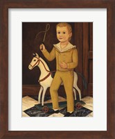 Framed Boy with Horse