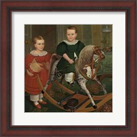 Framed Hobby Horse, ca. 1840