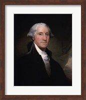 Framed Portrait of George Washington, 1795