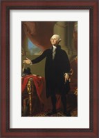 Framed George Washington (Lansdowne Portrait), 1796