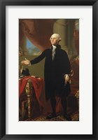 Framed George Washington (Lansdowne Portrait), 1796