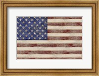 Framed U.S. Flag