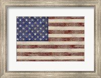 Framed U.S. Flag