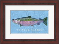 Framed Chinook Salmon