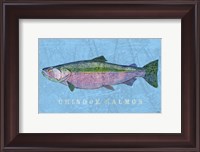Framed Chinook Salmon