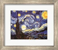Framed Starry Night, c.1889