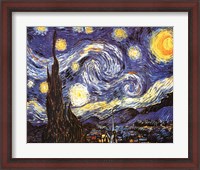 Framed Starry Night, c.1889