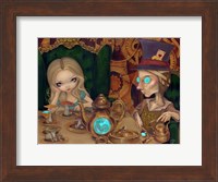 Framed Alice and the Mad Hatter