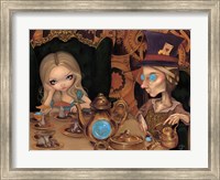 Framed Alice and the Mad Hatter