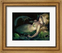 Framed Absinthe Mermaid