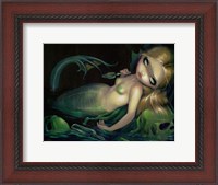 Framed Absinthe Mermaid