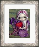 Framed Valentine Dragon