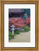 Framed Okochi Sanso Villa, Sagano, Arashiyama, Kyoto, Japan