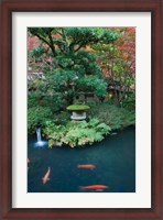 Framed Japanese Garden, Tokyo, Japan