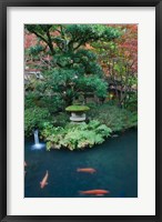 Framed Japanese Garden, Tokyo, Japan