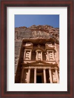 Framed Jordan, Petra, Ancient Architecture, Treasury